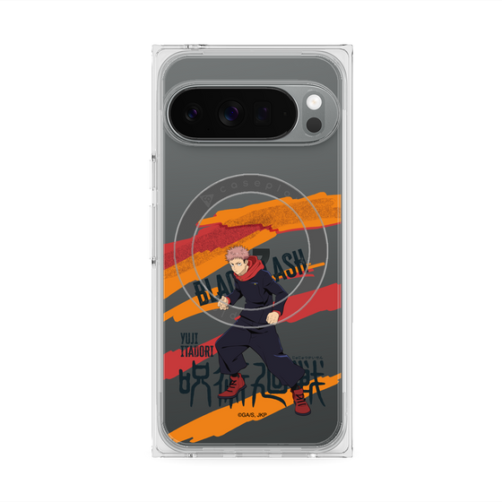 プレミアムスクエアケース with Pixelsnap［ 呪術廻戦 - 立ち絵 - 虎杖 悠仁 ］