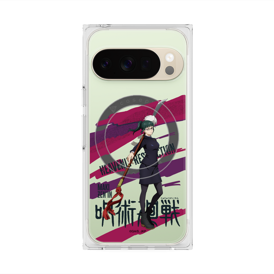 プレミアムスクエアケース with Pixelsnap［ 呪術廻戦 - 立ち絵 - 禪院 真希 ］
