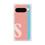 プレミアムスクエアケース with Pixelsnap［ オリジナル - initial color line - S pink ］