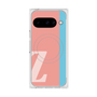 プレミアムスクエアケース with Pixelsnap［ オリジナル - initial color line - Z pink ］