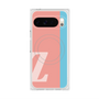プレミアムスクエアケース with Pixelsnap［ オリジナル - initial color line - Z pink ］