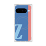 プレミアムスクエアケース with Pixelsnap［ オリジナル - initial color line - Z blue ］
