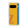 プレミアムスクエアケース with Pixelsnap［ オリジナル - initial color line - Z orange ］
