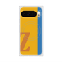 プレミアムスクエアケース with Pixelsnap［ オリジナル - initial color line - Z orange ］