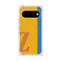 プレミアムスクエアケース with Pixelsnap［ オリジナル - initial color line - Z orange ］