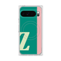 プレミアムスクエアケース with Pixelsnap［ オリジナル - initial color line - Z green ］
