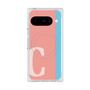 プレミアムスクエアケース with Pixelsnap［ オリジナル - initial color line - C pink ］