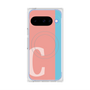 プレミアムスクエアケース with Pixelsnap［ オリジナル - initial color line - C pink ］