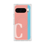 プレミアムスクエアケース with Pixelsnap［ オリジナル - initial color line - C pink ］