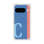 プレミアムスクエアケース with Pixelsnap［ オリジナル - initial color line - C blue ］