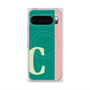 プレミアムスクエアケース with Pixelsnap［ オリジナル - initial color line - C green ］