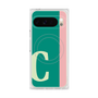 プレミアムスクエアケース with Pixelsnap［ オリジナル - initial color line - C green ］