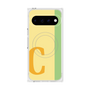 プレミアムスクエアケース with Pixelsnap［ オリジナル - initial color line - C yellow ］