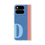 プレミアムスクエアケース with Pixelsnap［ オリジナル - initial color line - D blue ］