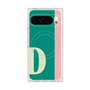 プレミアムスクエアケース with Pixelsnap［ オリジナル - initial color line - D green ］
