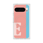 プレミアムスクエアケース with Pixelsnap［ オリジナル - initial color line - E pink ］