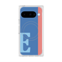 プレミアムスクエアケース with Pixelsnap［ オリジナル - initial color line - E blue ］
