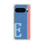 プレミアムスクエアケース with Pixelsnap［ オリジナル - initial color line - E blue ］