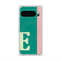 プレミアムスクエアケース with Pixelsnap［ オリジナル - initial color line - E green ］