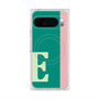 プレミアムスクエアケース with Pixelsnap［ オリジナル - initial color line - E green ］