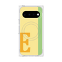 プレミアムスクエアケース with Pixelsnap［ オリジナル - initial color line - E yellow ］