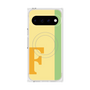 プレミアムスクエアケース with Pixelsnap［ オリジナル - initial color line - F yellow ］