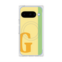 プレミアムスクエアケース with Pixelsnap［ オリジナル - initial color line - G yellow ］