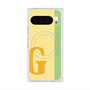 プレミアムスクエアケース with Pixelsnap［ オリジナル - initial color line - G yellow ］