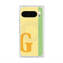 プレミアムスクエアケース with Pixelsnap［ オリジナル - initial color line - G yellow ］