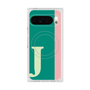 プレミアムスクエアケース with Pixelsnap［ オリジナル - initial color line - J green ］