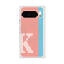 プレミアムスクエアケース with Pixelsnap［ オリジナル - initial color line - K pink ］