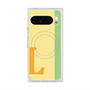 プレミアムスクエアケース with Pixelsnap［ オリジナル - initial color line - L yellow ］