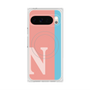 プレミアムスクエアケース with Pixelsnap［ オリジナル - initial color line - N pink ］