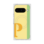 プレミアムスクエアケース with Pixelsnap［ オリジナル - initial color line - P yellow ］