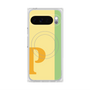 プレミアムスクエアケース with Pixelsnap［ オリジナル - initial color line - P yellow ］