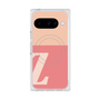 プレミアムスクエアケース with Pixelsnap［ オリジナル - initial two tone - Z pink ］