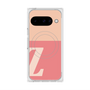 プレミアムスクエアケース with Pixelsnap［ オリジナル - initial two tone - Z pink ］