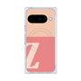 プレミアムスクエアケース with Pixelsnap［ オリジナル - initial two tone - Z pink ］