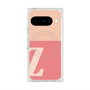 プレミアムスクエアケース with Pixelsnap［ オリジナル - initial two tone - Z pink ］
