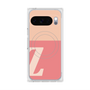 プレミアムスクエアケース with Pixelsnap［ オリジナル - initial two tone - Z pink ］