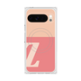 プレミアムスクエアケース with Pixelsnap［ オリジナル - initial two tone - Z pink ］