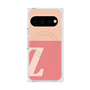 プレミアムスクエアケース with Pixelsnap［ オリジナル - initial two tone - Z pink ］