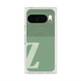 プレミアムスクエアケース with Pixelsnap［ オリジナル - initial two tone - Z green ］