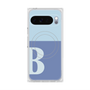 プレミアムスクエアケース with Pixelsnap［ オリジナル - initial two tone - B blue ］