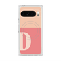 プレミアムスクエアケース with Pixelsnap［ オリジナル - initial two tone - D pink ］