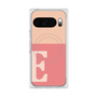 プレミアムスクエアケース with Pixelsnap［ オリジナル - initial two tone - E pink ］