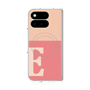 プレミアムスクエアケース with Pixelsnap［ オリジナル - initial two tone - E pink ］