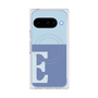 プレミアムスクエアケース with Pixelsnap［ オリジナル - initial two tone - E blue ］