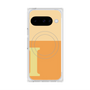 プレミアムスクエアケース with Pixelsnap［ オリジナル - initial two tone - I orange ］