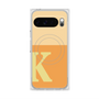 プレミアムスクエアケース with Pixelsnap［ オリジナル - initial two tone - K orange ］